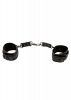 Kajdanki na nadgarstki BDSM Hand Cuffs Black